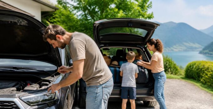 Mit dem Auto in den Urlaub: Diese Fahrzeugchecks sollten vor Ferienbeginn erledigt sein