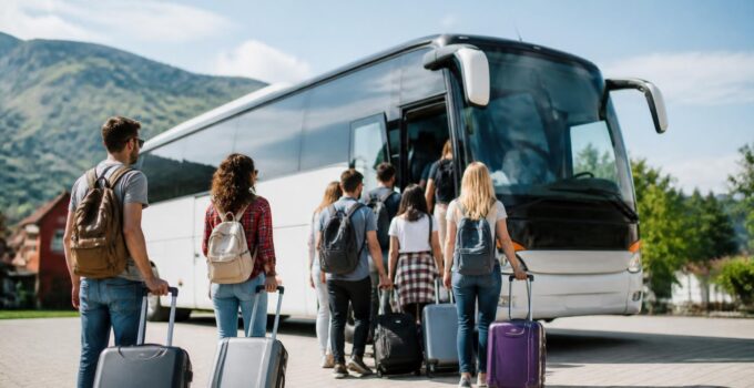 Gemeinsam in die Ferien: Warum ein Reisebus für größere Gruppen eine praktische Lösung ist